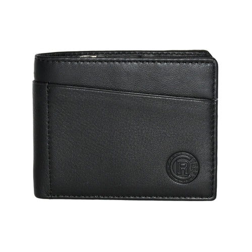 Men's Wallet with Zippered Pocket