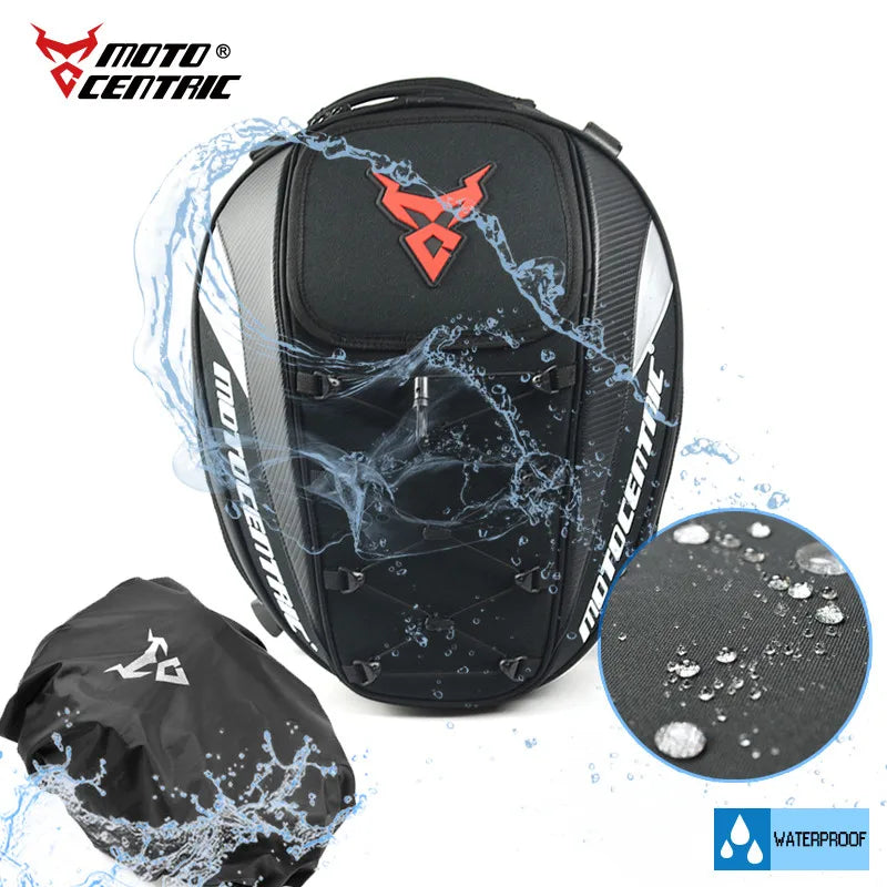 Motocentric Waterproof Motorcycle Tail Bag Multifunction Motorcycle