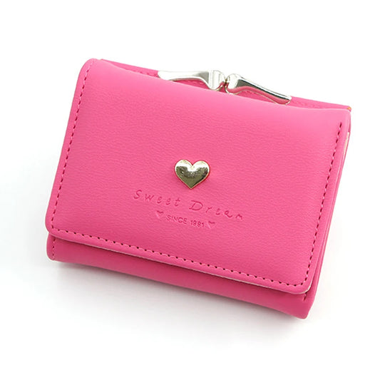 New Mini Short Women Wallets High Quality Coin Pocket Luxury Female