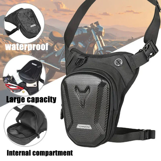 Men's Motorcycle Leg Bag Camping Leisure Waist Bag Waist Bag Travel