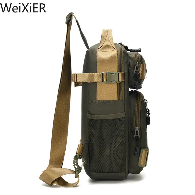 Fashion Multifunction Men's Shoulder Bag Running Outdoor Sling