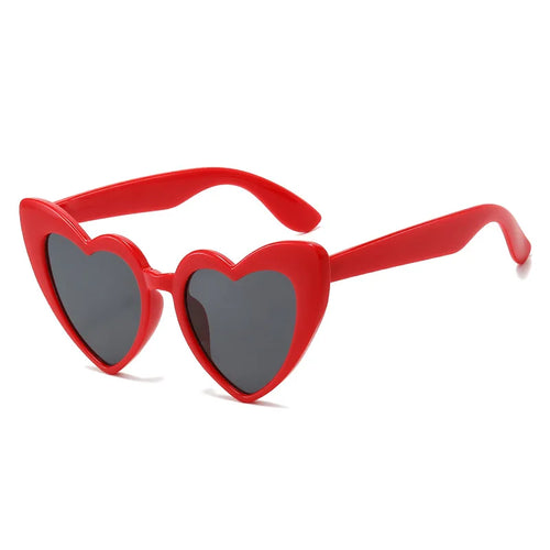 Heart Shaped Sunglasses Women Cat Eye Female Sun Glasses Brand Retro
