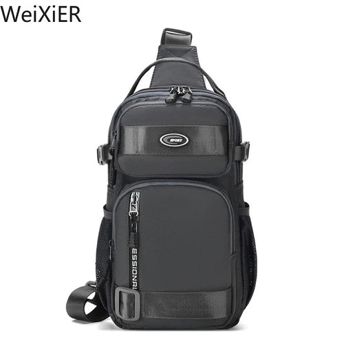 Fashion Multifunction Men's Shoulder Bag Running Outdoor Sling
