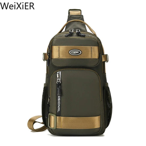Fashion Multifunction Men's Shoulder Bag Running Outdoor Sling