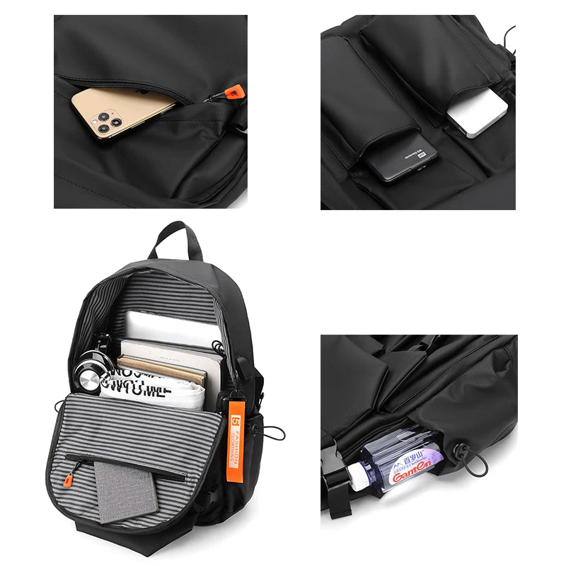 VC Luxury Men's Backpack High Quality 15.6 Laptop Backpack