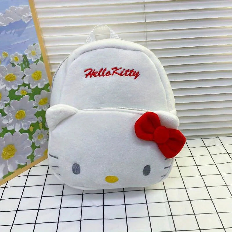 Kuromi Cinnamoroll & My Melody Plush Backpack Adorable,
