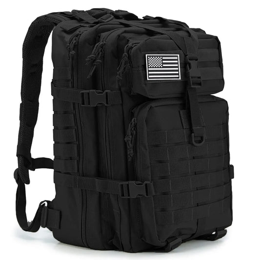 QT&QY 50L Man Tactical Backpacks Survival Traveling Bags Hking Outdoor