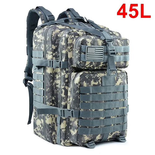 QT&QY 30/50L Tactical Backpacks For Man Hking Outdoor Survival  Bags