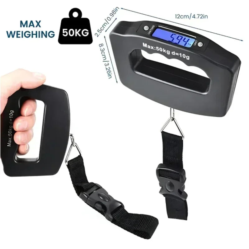 Digital Luggage Scale Electronic Portable Suitcase Travel Weighs With
