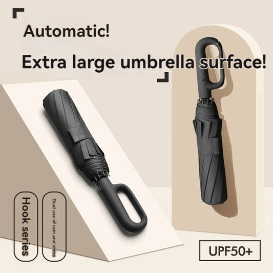 Ring Buckle Design 20 Rib Fully Automatic Umbrella for Men Folding
