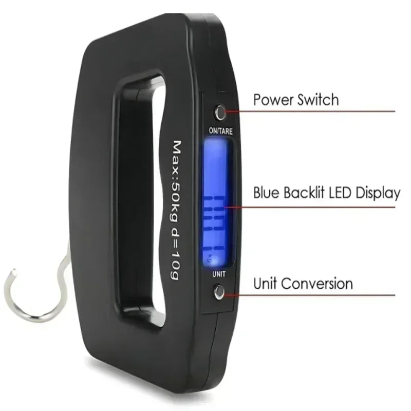 Digital Luggage Scale Electronic Portable Suitcase Travel Weighs With
