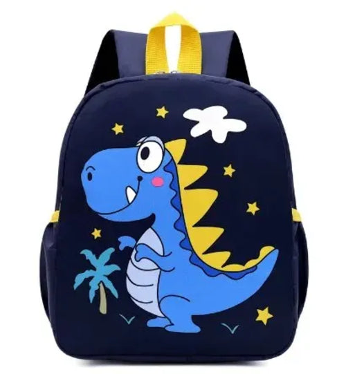 Cartoon Cute Dinosaur Printed SchoolBags Trendy Waterproof