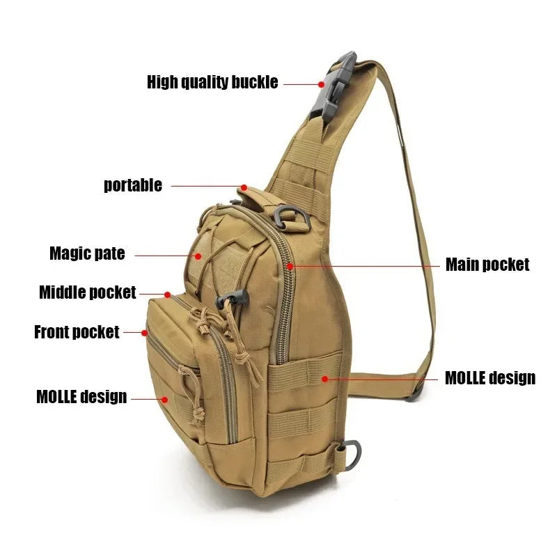 ReFire Gear Tactical Shoulder Backpack Rover EDC Outdoor Sling Bag