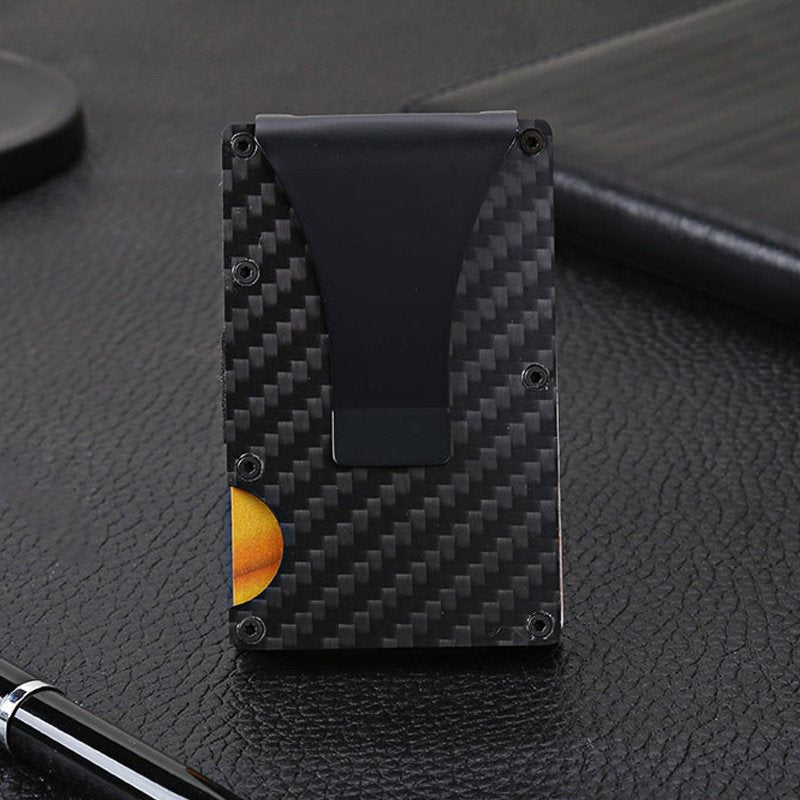 Carbon Fiber RFID Blocking Card Wallet