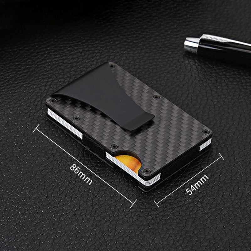 Carbon Fiber RFID Blocking Card Wallet