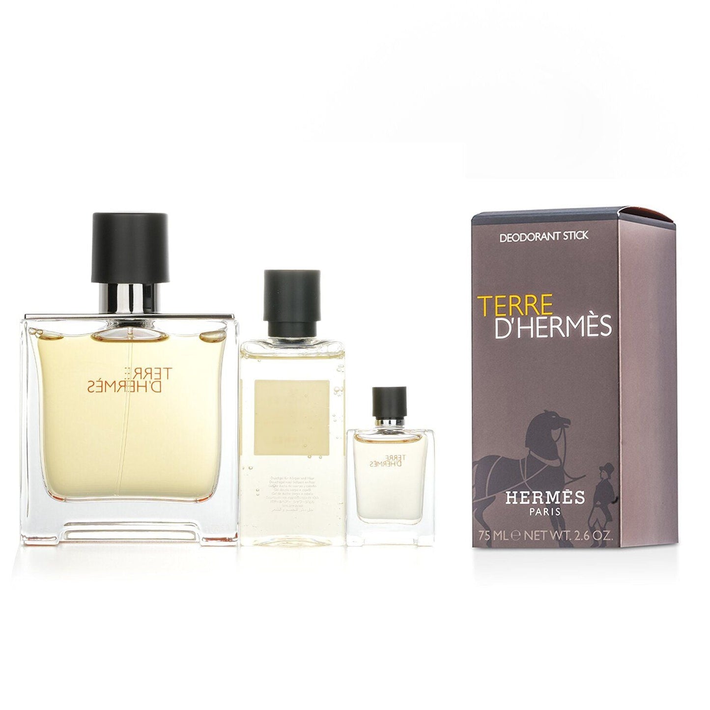 HERMES - Hermes Terre D'Hermes Pure Set + Terre D'Hermes Deodorant
