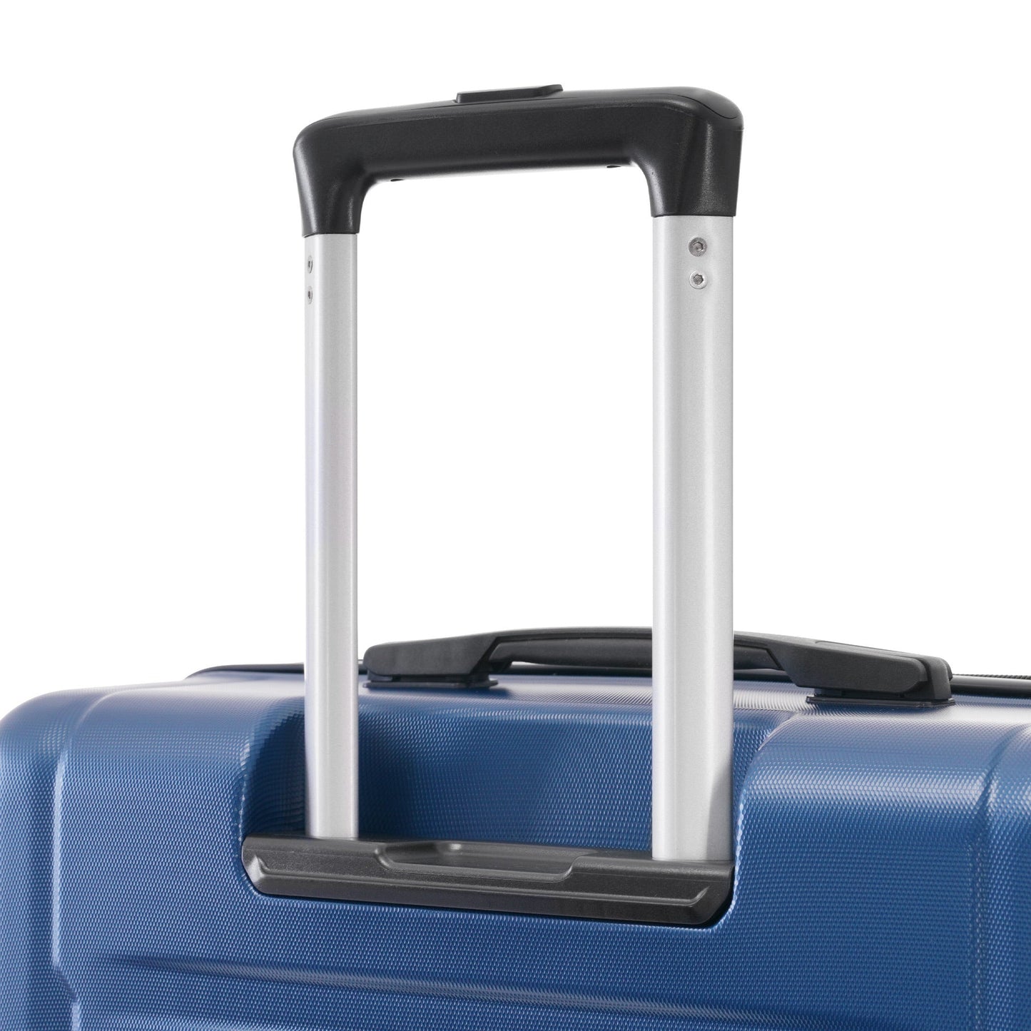 Expandable Spinner Wheels 2 Piece Luggage Set with TSA Lock, Blue, ABS