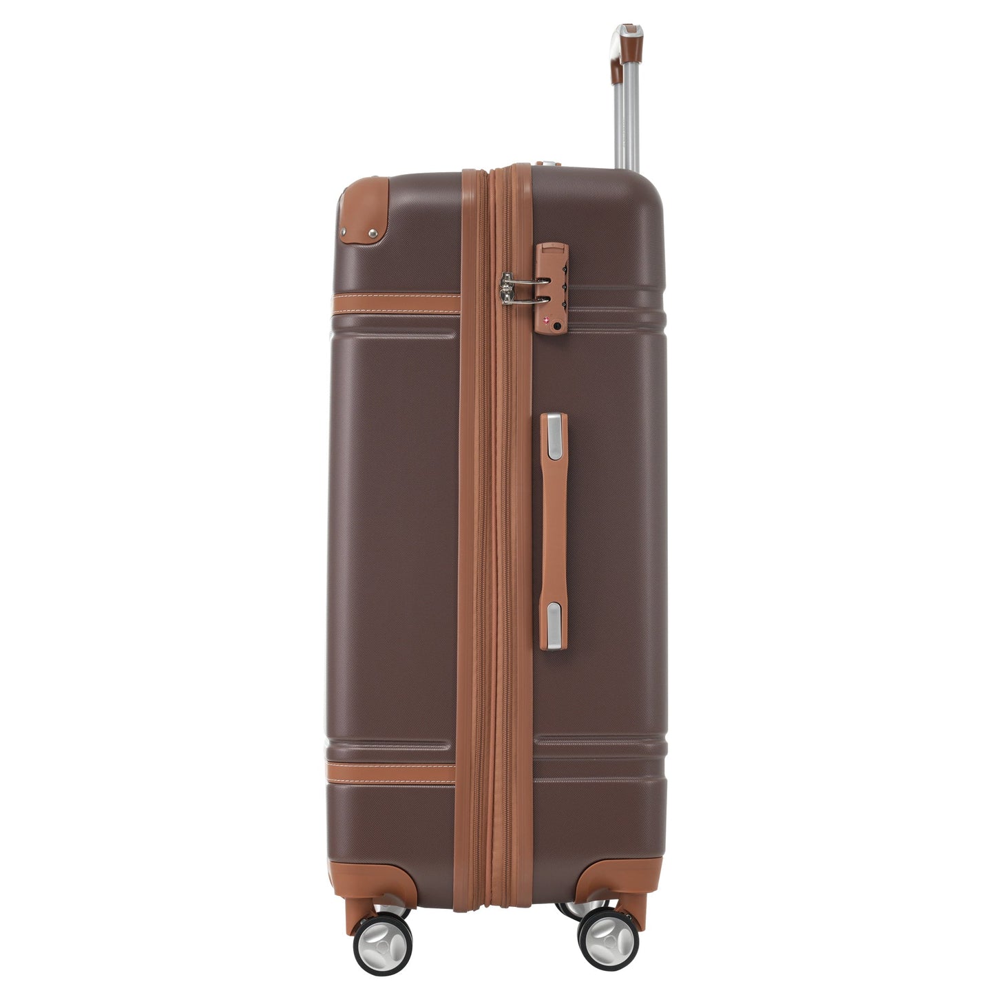 Hardshell Luggage Sets 3 Pieces 20'+28' Luggages and Cosmetic Case