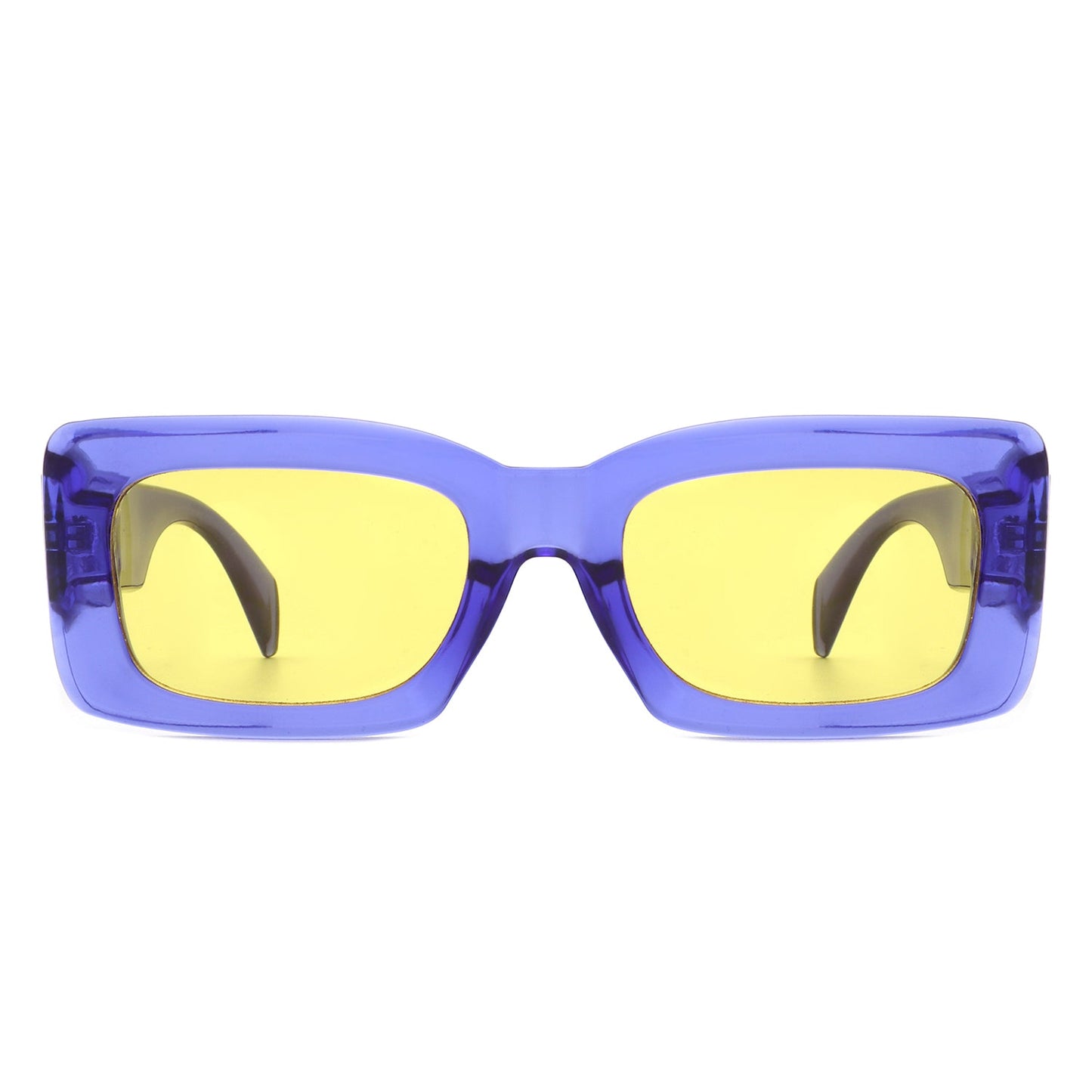 Nythor - Retro Square Thick Frame Luxury Sunglasses
