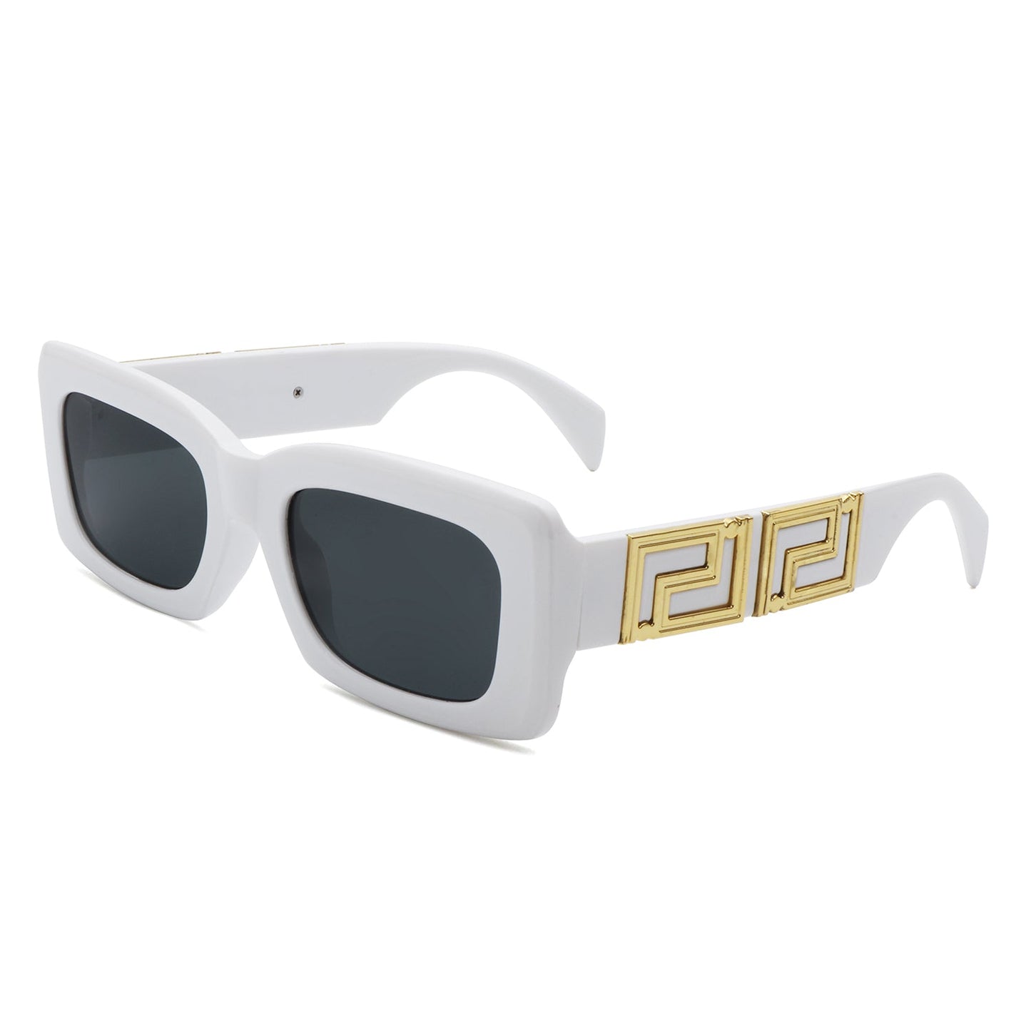 Nythor - Retro Square Thick Frame Luxury Sunglasses