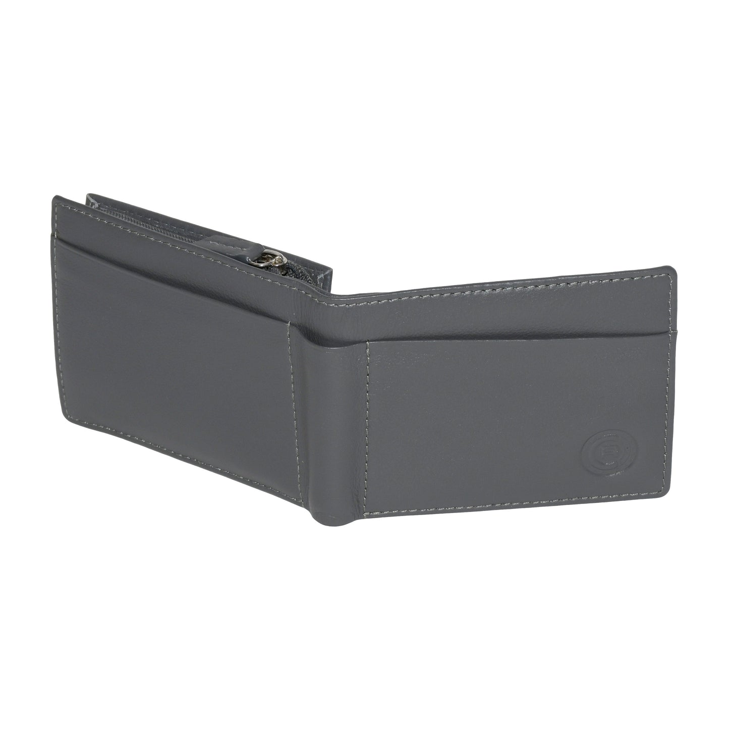 Men's Wallet with Zippered Pocket