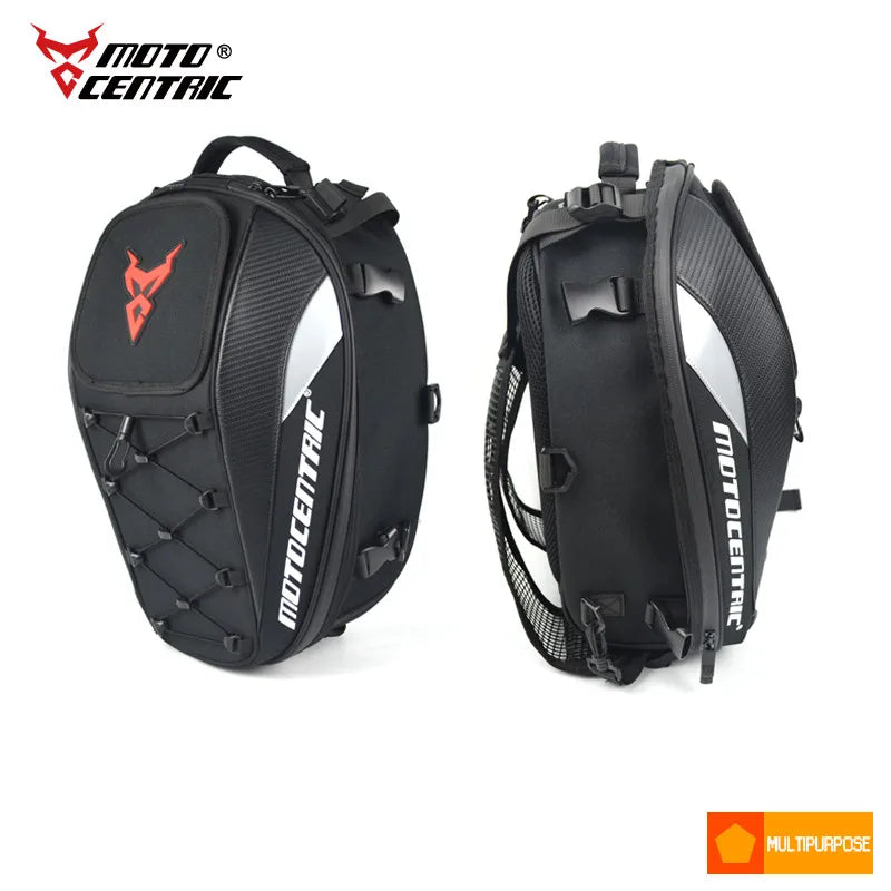 Motocentric Waterproof Motorcycle Tail Bag Multifunction Motorcycle