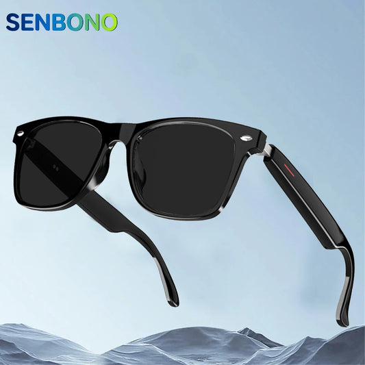 SENBONO Smart Glasses Wireless Bluetooth Hands-Free Call Music