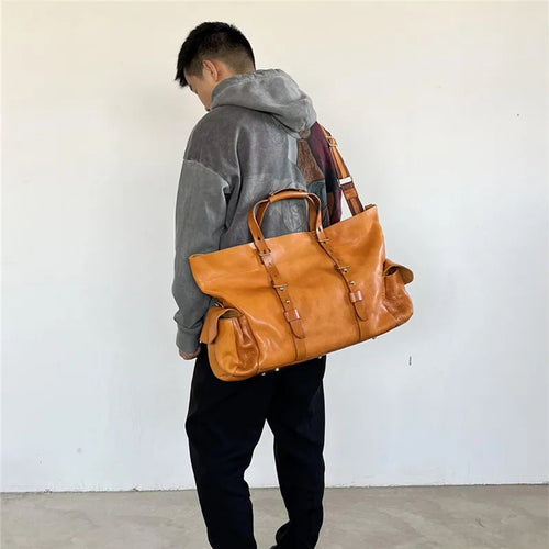 Organizers designers handmade luxury genuine leather men women travel