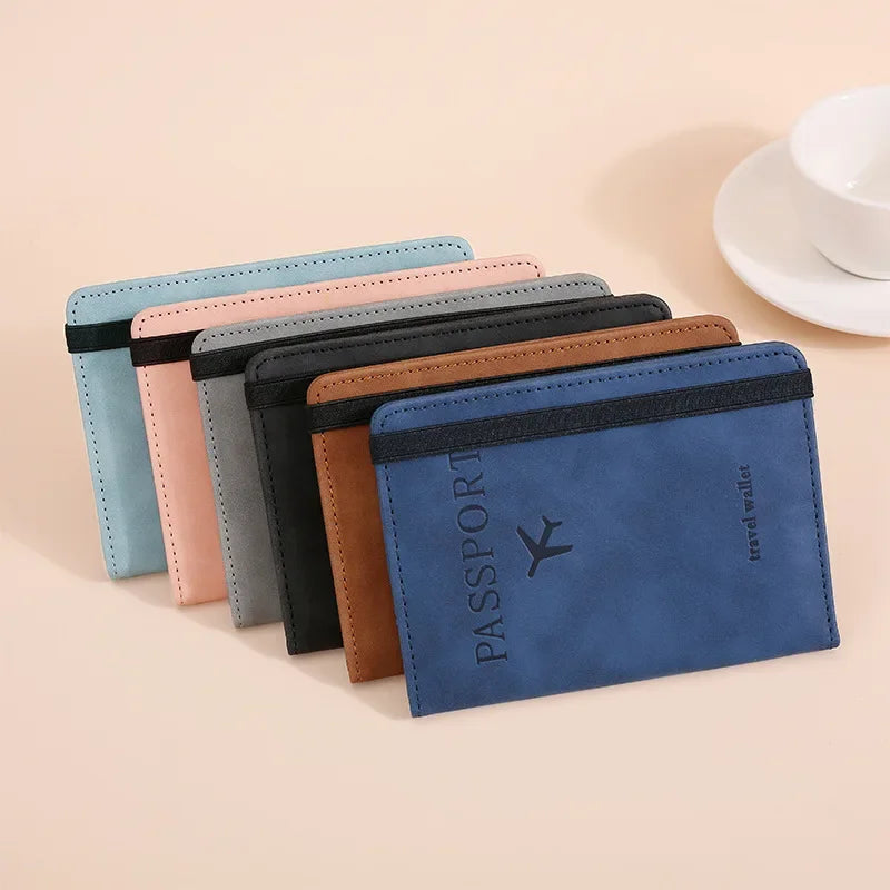 Rfid Blocking Protection Travel Passport Credit Holder Cover Case