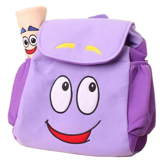 Dora Explorer Backpack Rescue Bag with Map,Pre-Kindergarten Toys