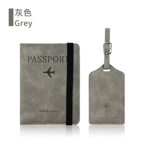 Rfid Blocking Protection Travel Passport Credit Holder Cover Case
