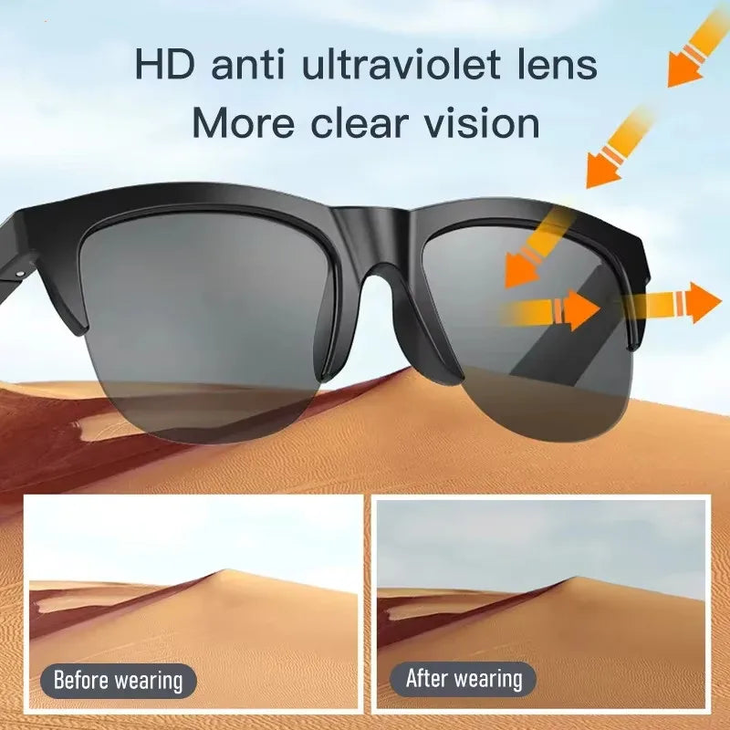 Xiaomi MIJIA Smart Sunglasses Glasses Bluetooth Call Outdoor Sports