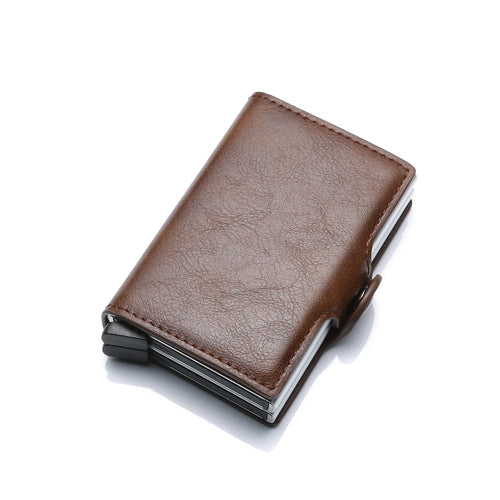 Rfid Men Card Wallets Carbon Fiber Slim Mini Wallet 14 Card Holders