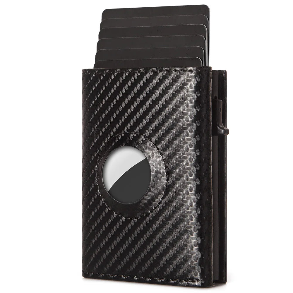 Mens Wallet Card Holder RFID Pop Up Wallet for Men Slim Minimalist