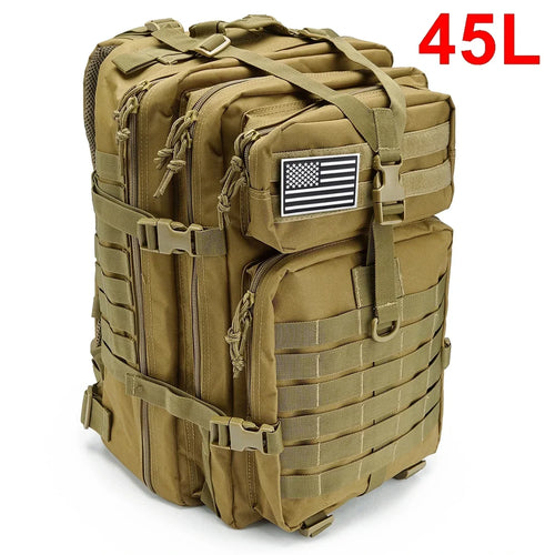 QT&QY 30/50L Tactical Backpacks For Man Hking Outdoor Survival  Bags