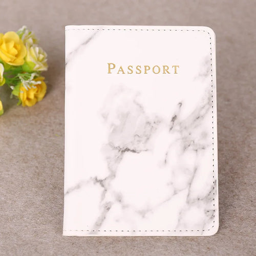 Simple Fashion Passport Cover World Map Thin Slim Travel Passport