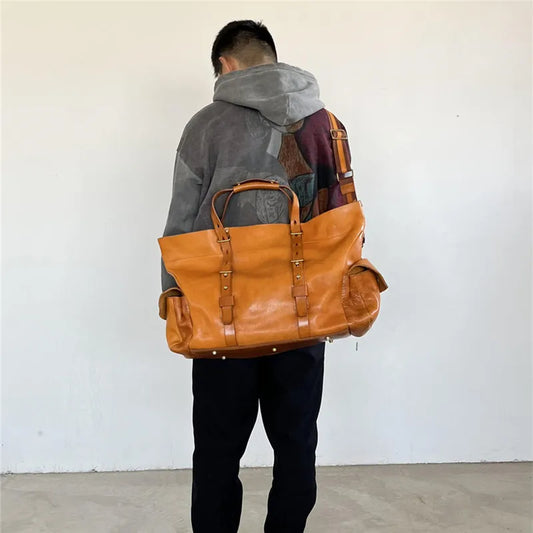 Organizers designers handmade luxury genuine leather men women travel