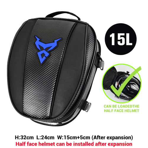 Motocentric Waterproof Motorcycle Tail Bag Multifunction Motorcycle