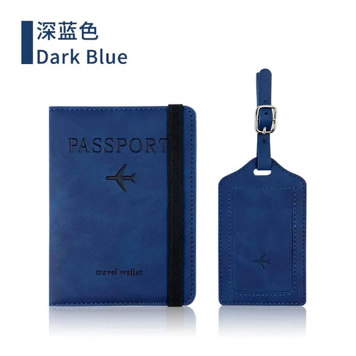 Rfid Blocking Protection Travel Passport Credit Holder Cover Case