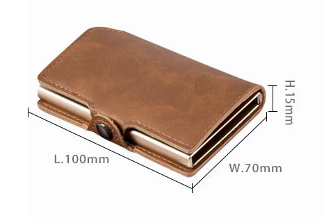 Mens Slim Wallet with Money Clip Pop up RFID Blocking Credit Card