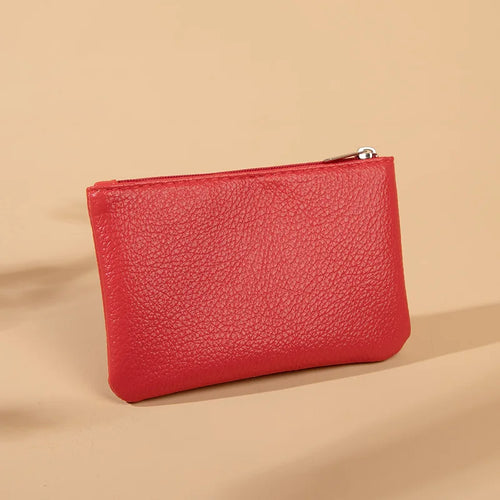 Fashion Leather Short Coin Purses Women Small Change Money Bags Pocket