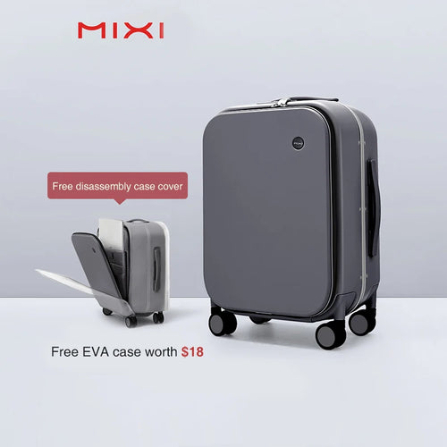 Mixi Brand Luxury Design Carry On Suitcase Polycarbonate Travel