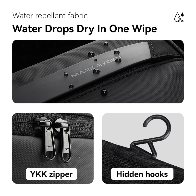 Travel Toiletry Bag Men's Business Trip Gods Dry Wet Separation