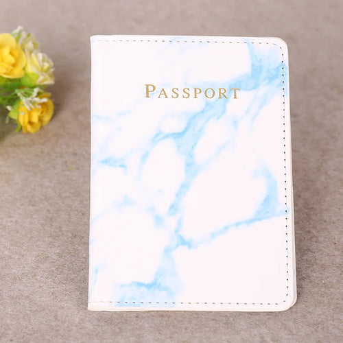 Simple Fashion Passport Cover World Map Thin Slim Travel Passport
