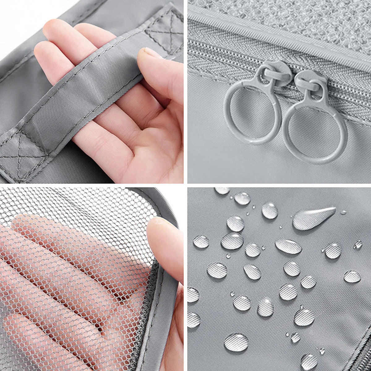 7 Pcs Set Travel Organizer Storage Bags Suitcase Packing Cubes Set
