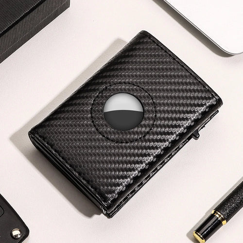 Mens Wallet Card Holder RFID Pop Up Wallet for Men Slim Minimalist