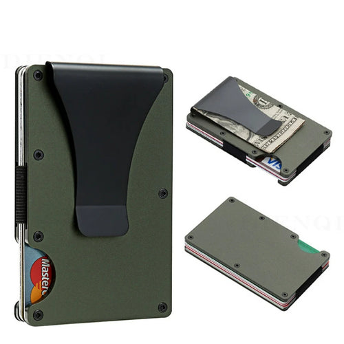 Slim Wallet For Men - Front Pocket RFID Blocking Minimalist Wallet For