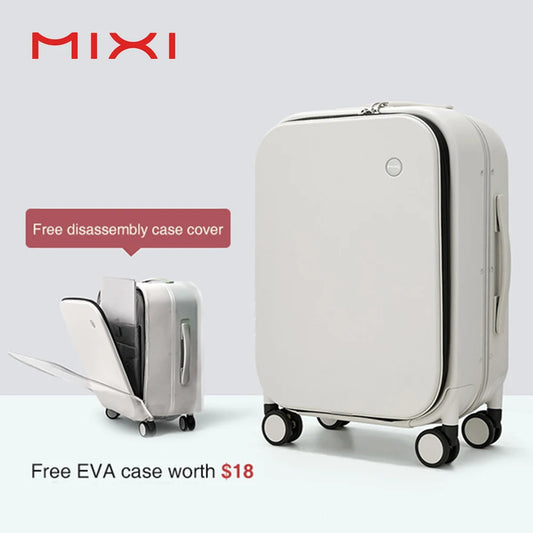 Mixi Brand Luxury Design Carry On Suitcase Polycarbonate Travel