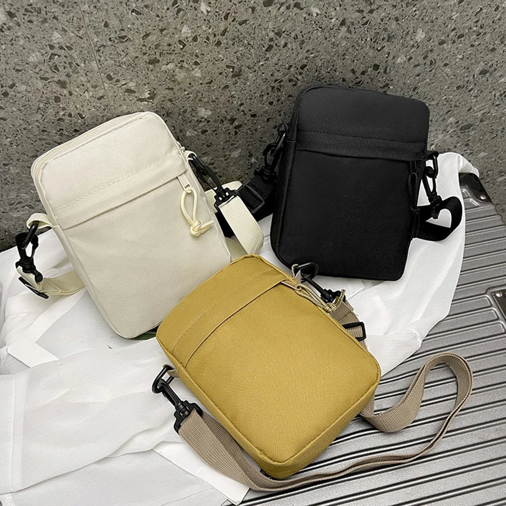 Minimalist Functional Chest Bag Bags For Men Casual Small Zipper