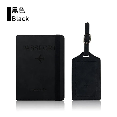 Rfid Blocking Protection Travel Passport Credit Holder Cover Case